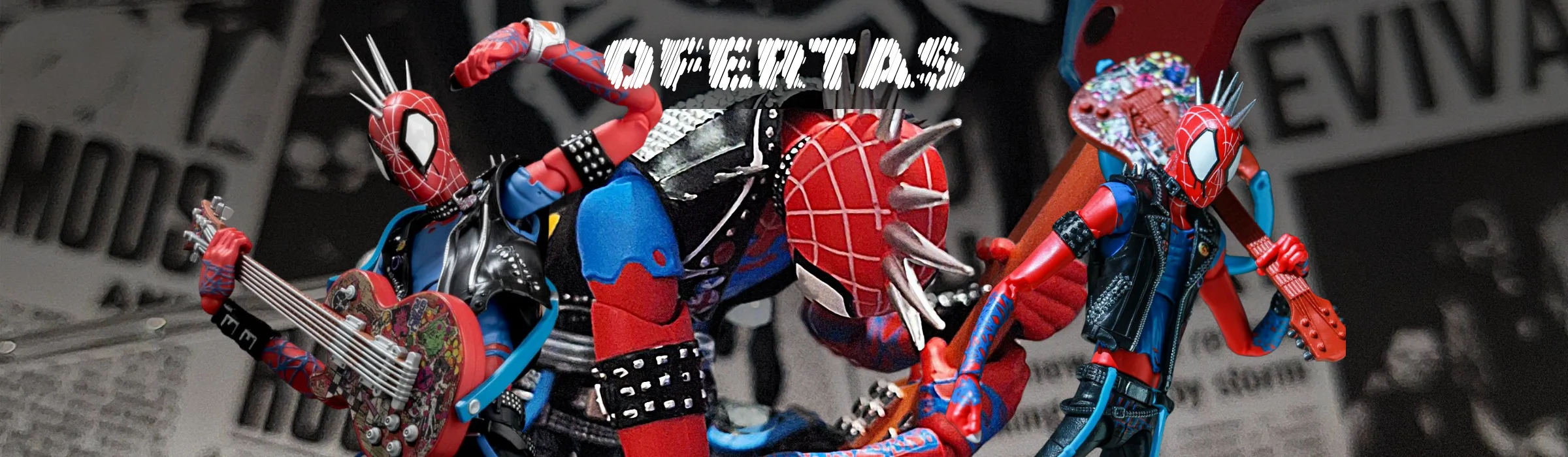Ofertas figuras coleccionables Spiderman Marvel, juguetes y accesorios geek pop en TooGEEK tienda Colombia