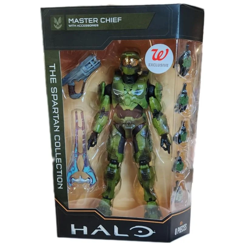 Figura Master Chief con accesorios Halo The Spartan Collection