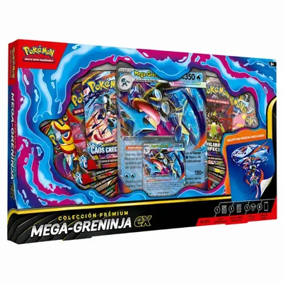 Colección Prémium Mega Greninja EX Pokémon TCG