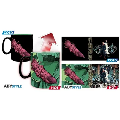 Mug termosensible Yuji Itadori y Sukuna de Jujutsu Kaisen