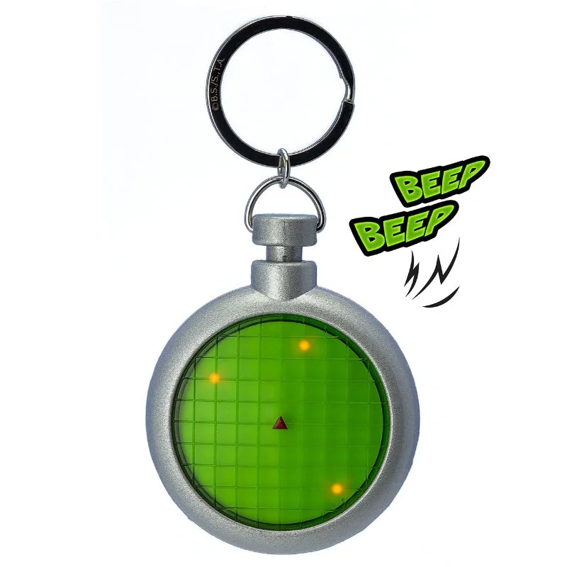 Llavero Radar del Dragón Dragon Ball Z con luz verde y sonido