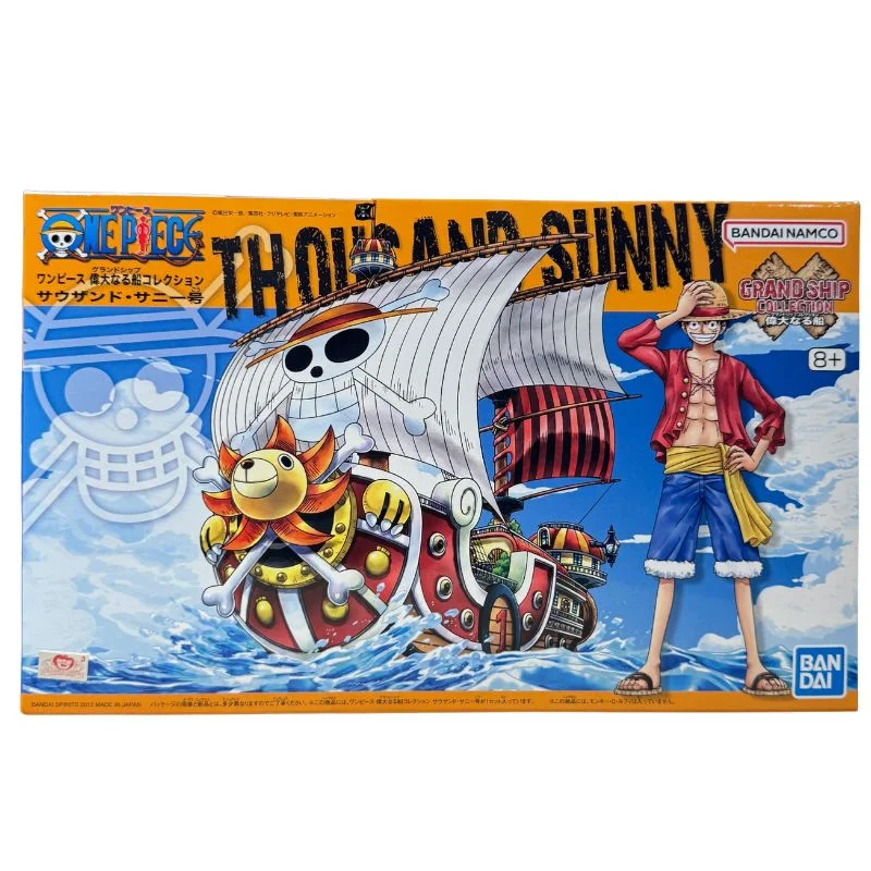 Maqueta Thousand Sunny One Piece Bandai Namco con figura de Luffy