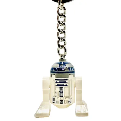 Llavero linterna R2-D2 LEGO Star Wars con cadena plateada