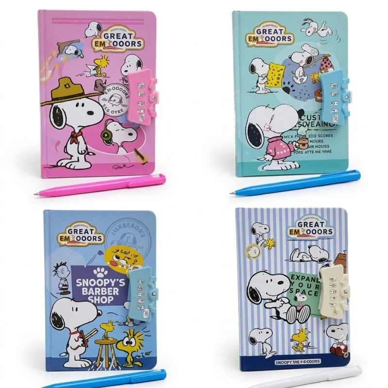 Agenda Snoopy Great Emojis con bolígrafo incluido