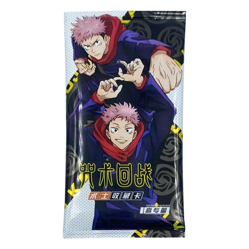 Sobre de cartas Jujutsu Kaisen con Yuji y Sukuna
