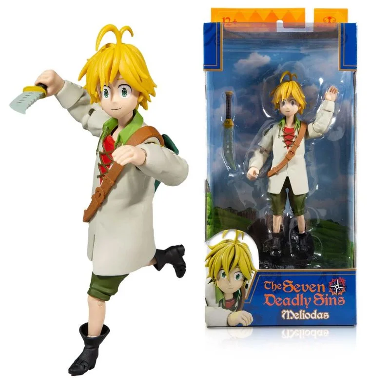Figura articulada Meliodas Los 7 Pecados Capitales con accesorios