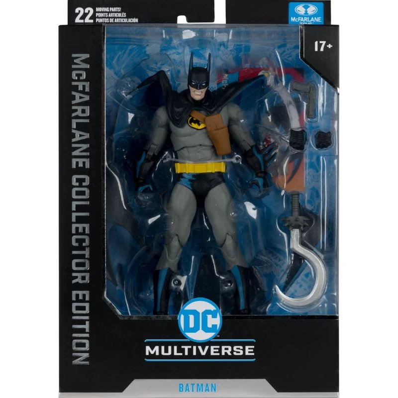 Figura Batman articulada McFarlane Toys DC Comics Multiverse con accesorios