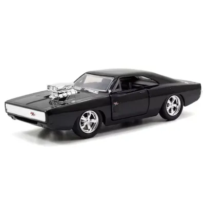 Figura Dodge Charger R/T negro Dom Rápidos y Furiosos