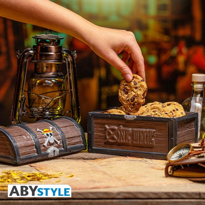 Galletero baúl pirata One Piece con diseño AbyStyle