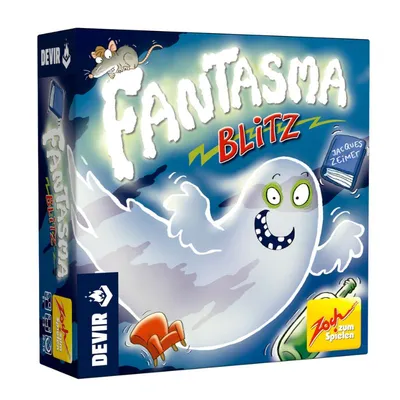 Juego de Mesa Fantasma Blitz Devir con fantasma sonriente