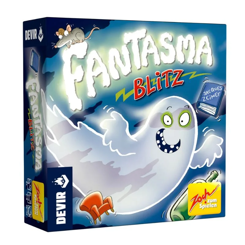Juego de Mesa Fantasma Blitz Devir con fantasma sonriente