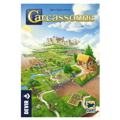 Carcassonne - Juego de mesa construcción de reinos medievales