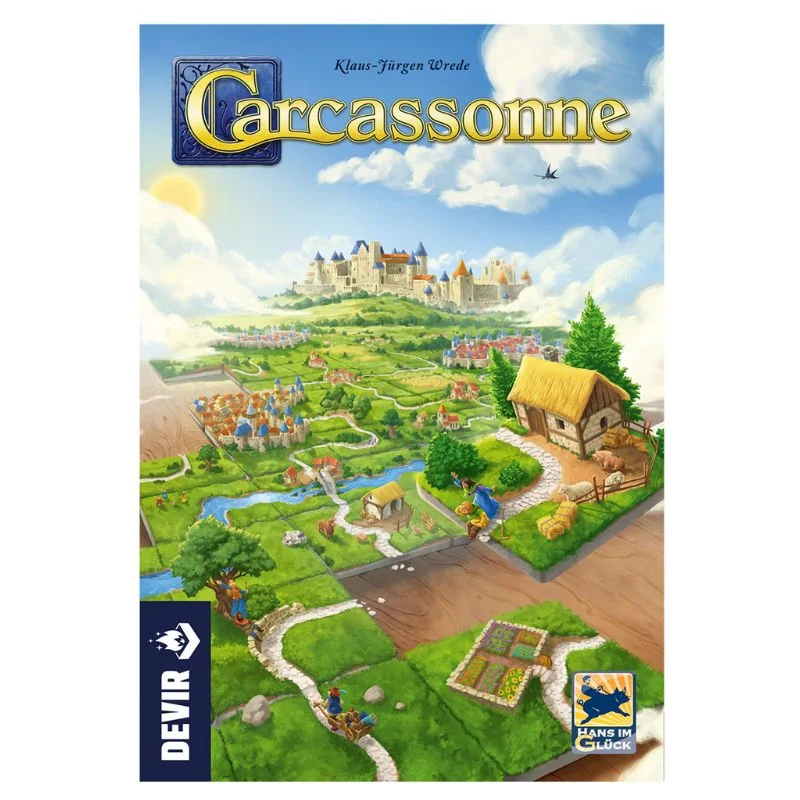 Carcassonne - Juego de mesa construcción de reinos medievales