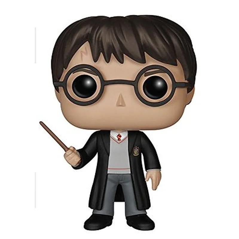 Funko POP Harry Potter con lentes y varita mágica