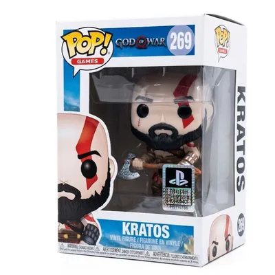 Funko Pop Kratos God of War #269 con hacha