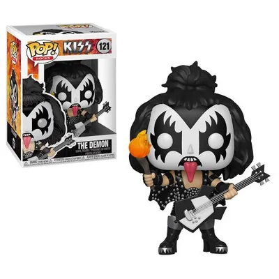 Funko POP The Demon Gene Simmons Kiss con guitarra