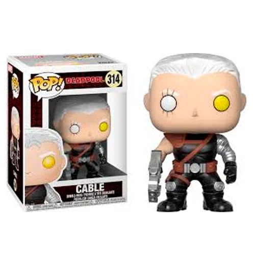 Funko POP Cable Deadpool Marvel con ojo amarillo