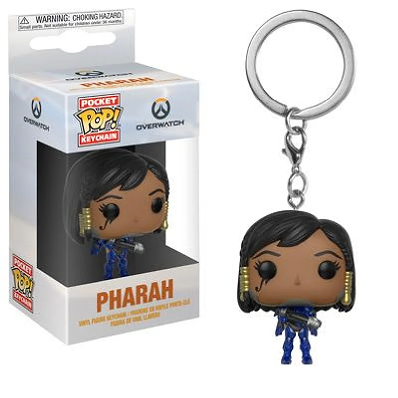 Llavero Funko POP Pharah de Overwatch con empaque