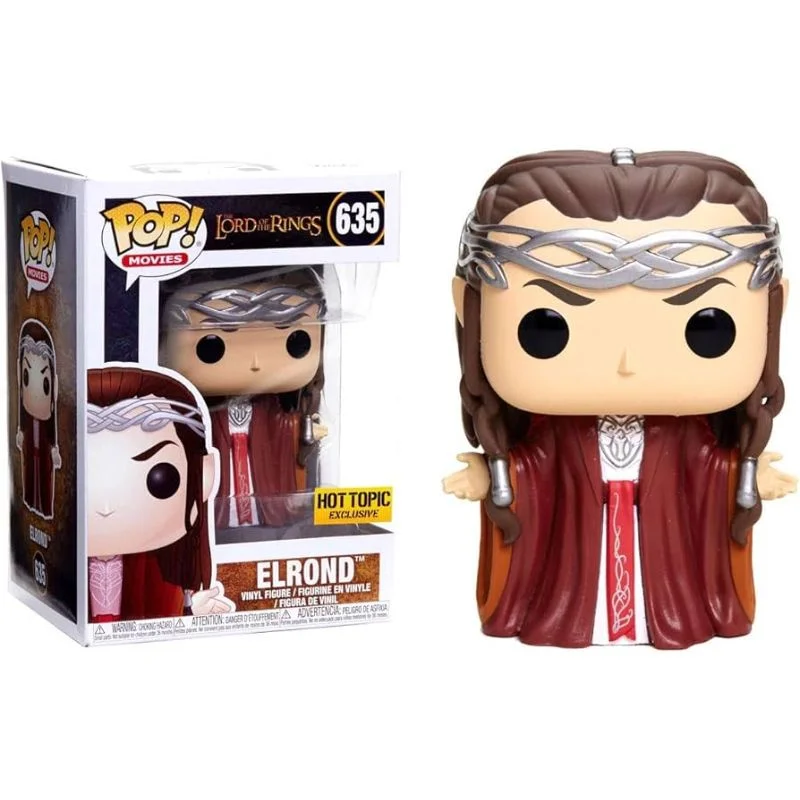 Funko Pop Elrond El Señor de los Anillos Hot Topic Exclusive