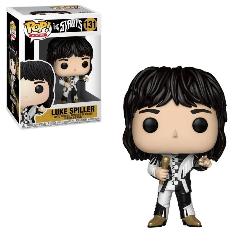 Funko Pop Luke Spiller The Struts con micrófono dorado