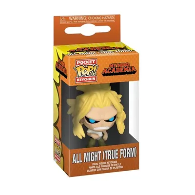 Llavero Funko Pop All Might Forma Verdadera My Hero Academia