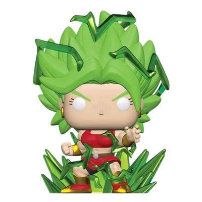 Funko Pop Kale Super Saiyan Dragon Ball con cabello verde