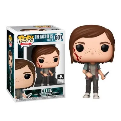 Funko POP Ellie de The Last of Us Part II con cicatriz facial