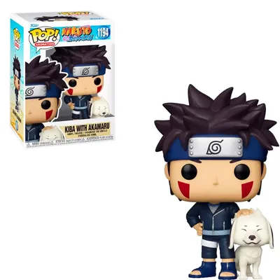 Funko Pop Kiba y Akamaru de Naruto Shippuden figura coleccionable