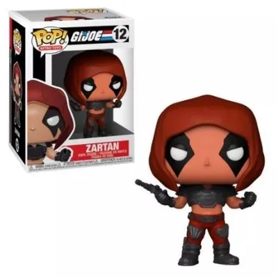 Funko POP Zartan G.I. Joe - figura vinilo rojo y negro