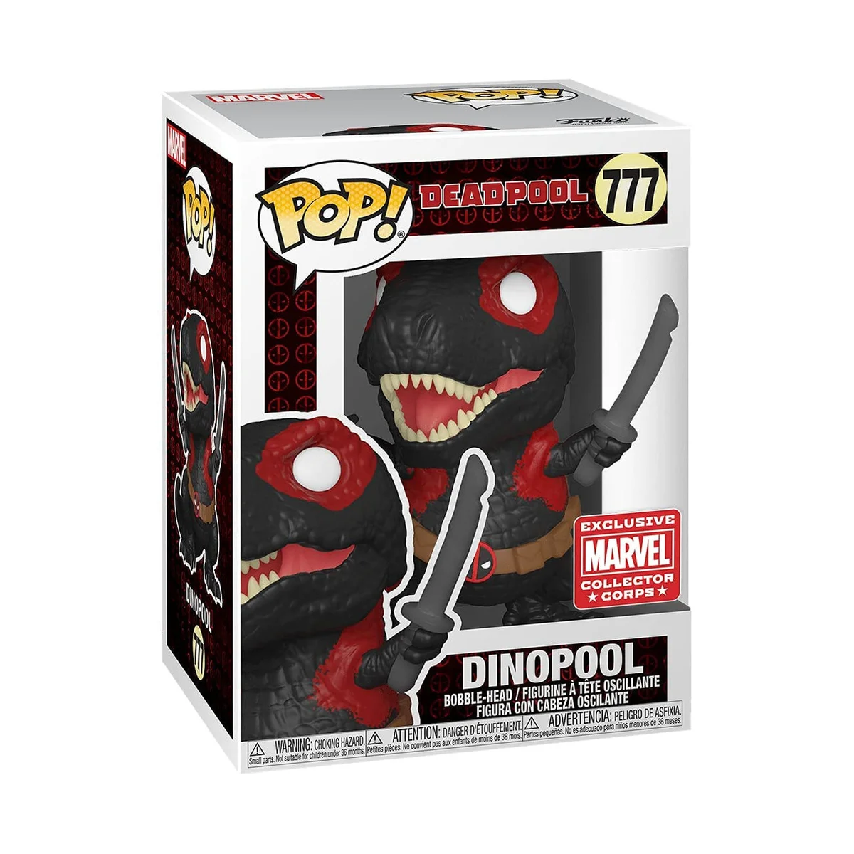 Funko Pop Dinopool Deadpool Marvel Exclusive #777