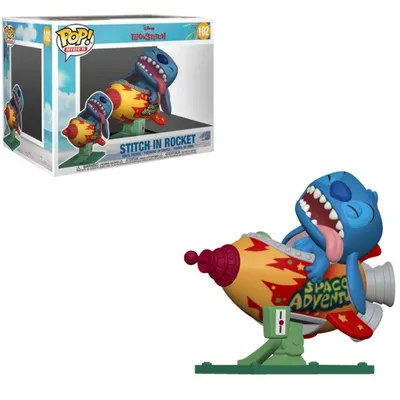 Funko POP Stitch en cohete Lilo & Stitch figura coleccionable