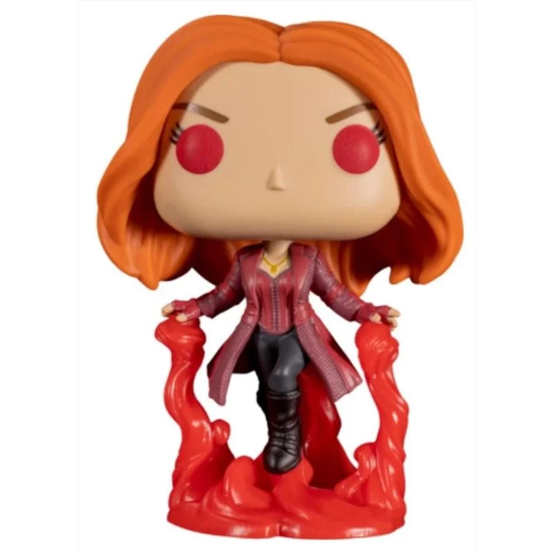 Funko Pop Wanda Maximoff Bruja Escarlata fluorescente Marvel