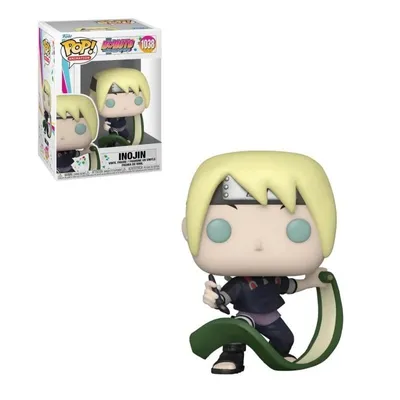 Funko Pop Inojin de Boruto con cabello rubio y uniforme ninja