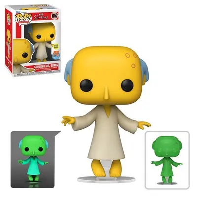 Funko POP Mr. Burns Los Simpsons brilla en la oscuridad