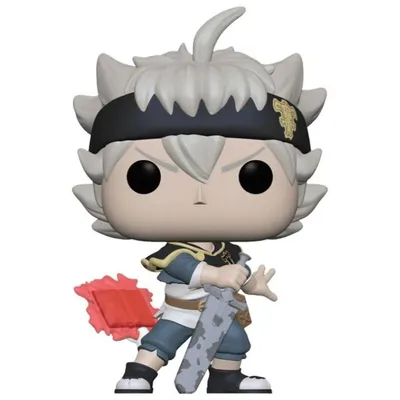 Funko Pop Asta Black Clover con grimorio rojo