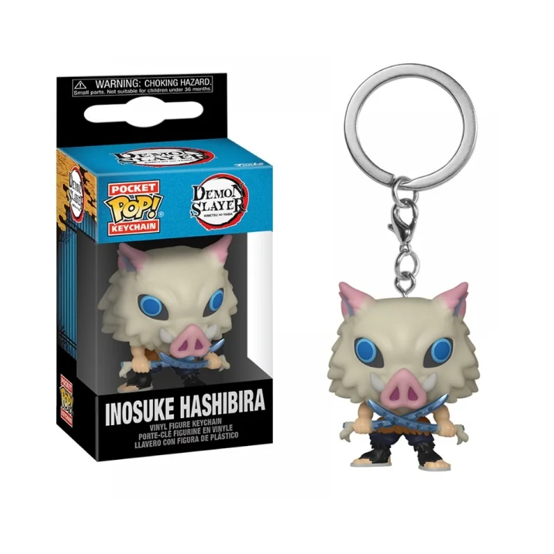 Llavero Funko Pop Inosuke Hashibira de Kimetsu no Yaiba