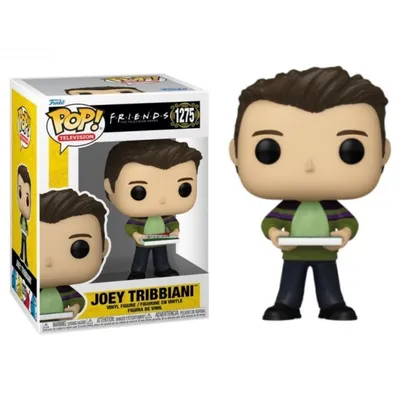 Funko Pop Joey Tribbiani con pizza de Friends número 1275