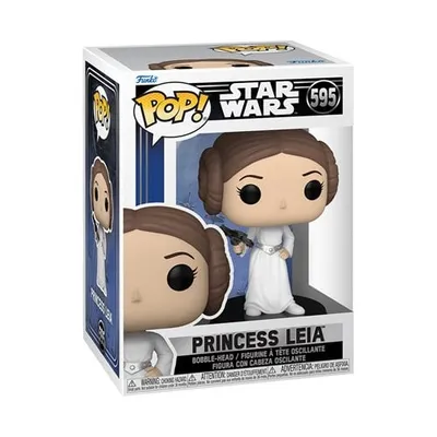 Funko POP Princesa Leia Star Wars vestido blanco