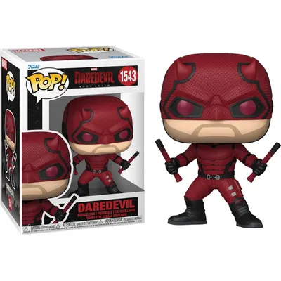 Funko Pop Daredevil Marvel #1543 con traje rojo