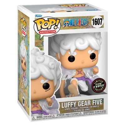 Funko Pop Luffy Gear 5 One Piece edición brillo exclusiva