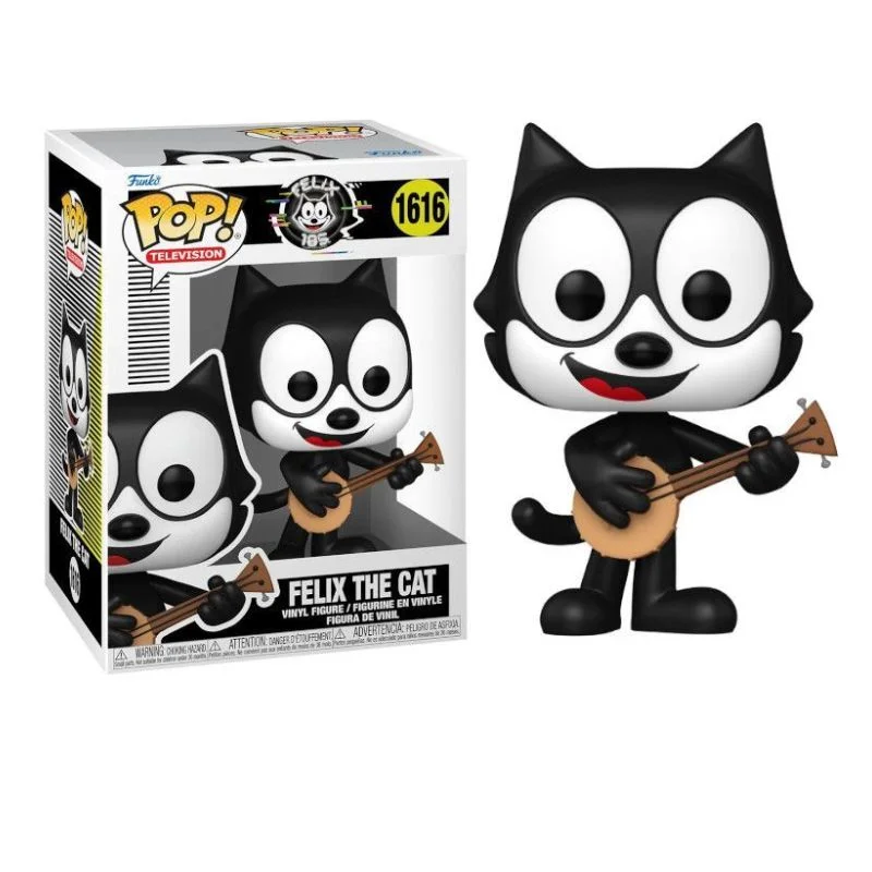 Funko Pop Felix el Gato con guitarra - Figura vinilo animación clásica