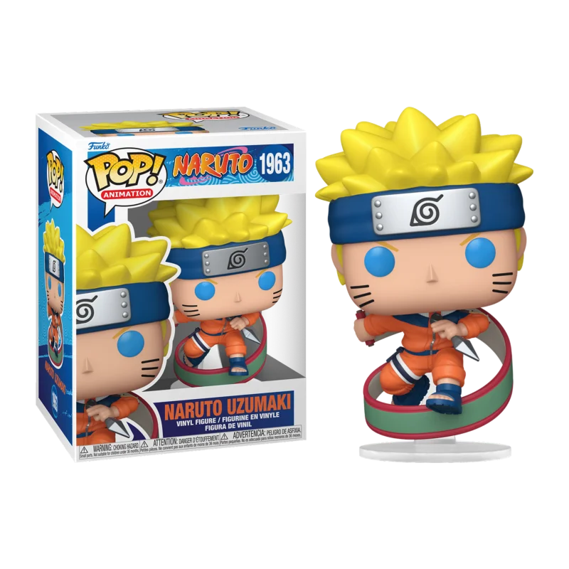 Funko Pop Naruto Uzumaki con banda ninja y traje naranja