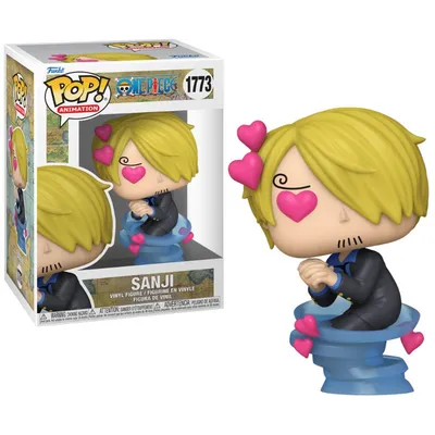 Funko Pop Sanji enamorado con corazones One Piece