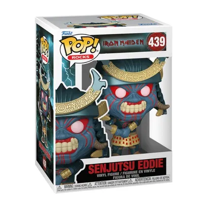 Funko Pop Senjutsu Eddie Iron Maiden figura vinilo 439