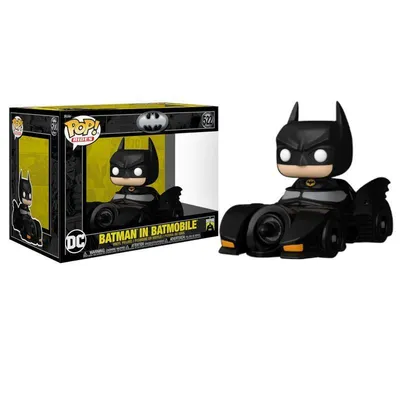 Funko Pop Batman en Batmóvil DC Comics