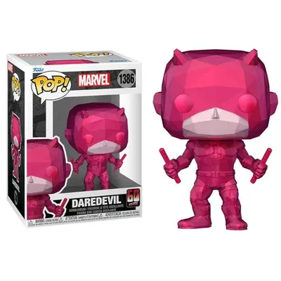 Figura Funko Pop Daredevil facetado Marvel 1386