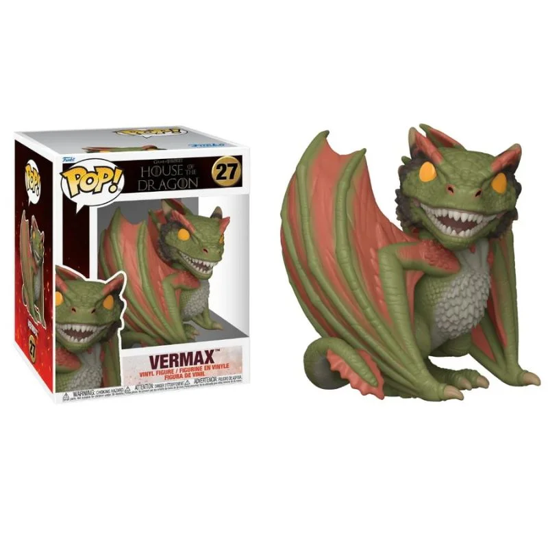 Funko Pop Vermax dragón verde House of the Dragon