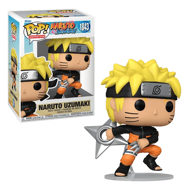 Funko Pop Naruto Uzumaki con kunai — Naruto