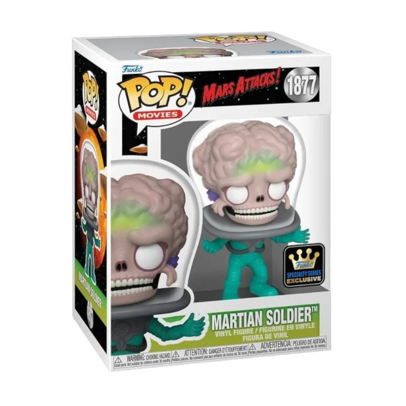 Funko Pop Soldado Marciano Mars Attacks Exclusive