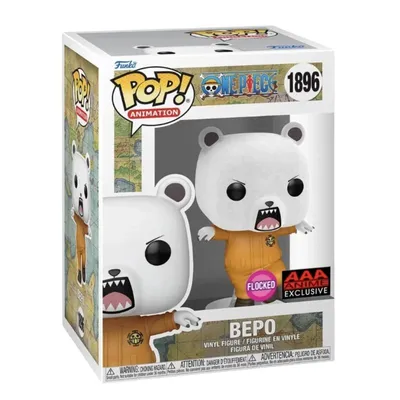 Funko Pop! Bepo One Piece exclusiva AAA Anime Flocked